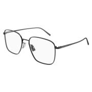 Stijlvolle Zwarte Leren Schoudertas Saint Laurent , Gray , Unisex