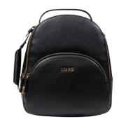 Gestructureerde Tote Tas Zwart Lente/Zomer Liu Jo , Black , Dames