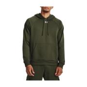 Warm & Stijlvol Herfst/Winter Sweatshirt Under Armour , Green , Heren