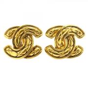 Pre-owned Metal chanel-jewelry Chanel Vintage , Yellow , Dames