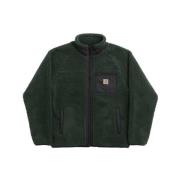 Groene Sweater met Mesh Voering Carhartt Wip , Green , Heren