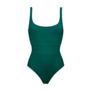 Grafische Taille Sculpterende Badpak Eres , Green , Dames