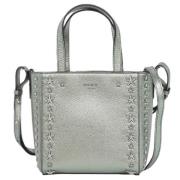 Pre-owned Leather handbags Jimmy Choo Pre-owned , Gray , Dames