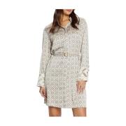 Elegante Grijze Jurk voor Vrouwen Guess , Gray , Dames