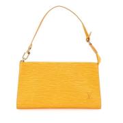 Pre-owned Leather louis-vuitton-bags Louis Vuitton Vintage , Yellow , ...