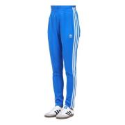 Sportieve Blauwe Damesbroek Adicolor SST Adidas Originals , Blue , Dam...