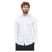 Wit Overhemd Lange Mouw Moderne Pasvorm Selected Homme , White , Heren