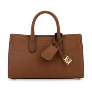 Scarlett Canvas Handtas Michael Kors , Brown , Dames