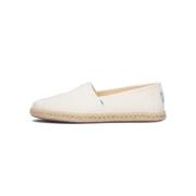 Beige Espadrilles met Jute Zool Toms , Beige , Dames