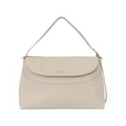 Stijlvolle leren tas voor vrouwen Orciani , Beige , Dames