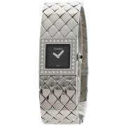 Pre-owned Glass watches Chanel Vintage , Black , Dames