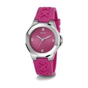 Corset Watch Guess , Pink , Dames