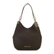 Lillie Canvas Schoudertas Michael Kors , Brown , Dames