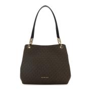 Canvas Kensington Winkel Tas Michael Kors , Brown , Dames