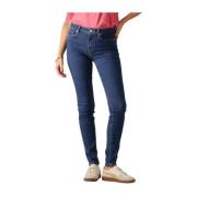 Blauwe Skinny Jeans Como Ace Tommy Hilfiger , Blue , Dames