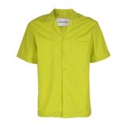 Short Sleeve Shirts Amaránto , Green , Heren