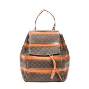 Pre-owned Canvas backpacks Celine Vintage , Brown , Dames