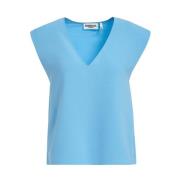 Falling Groene Blouse Essentiel Antwerp , Blue , Dames