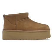 Klassieke Mini Platformlaarzen in Chestnut UGG , Beige , Dames