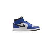 Mid Game Royal White Black Sneakers Jordan , Blue , Heren