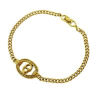 Pre-owned Metal dior-jewelry Dior Vintage , Yellow , Dames