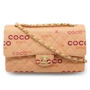 Pre-owned Canvas shoulder-bags Chanel Vintage , Pink , Dames