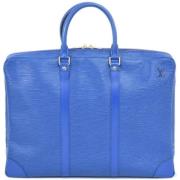 Pre-owned Leather louis-vuitton-bags Louis Vuitton Vintage , Blue , Da...