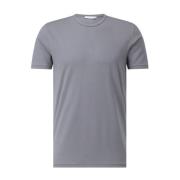 Klassiek Katoenen T-Shirt Herons Kiefermann , Gray , Heren