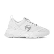 Witte Predator Sneakers Philipp Plein , White , Heren