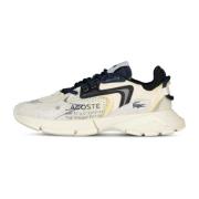 Logo Sneakers voor Sportieve Avonturen Lacoste , White , Dames