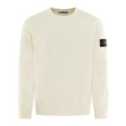 Crew Neck Sweater Stone Island , Beige , Heren