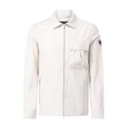 Logo Overshirt met Praktische Details Belstaff , Beige , Heren