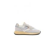 Witte Sneakers Vintage Stijl Autry , White , Dames