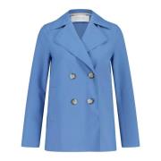 Jersey Peacoat Klassieke Stijl Comfortabele Pasvorm Harris Wharf Londo...