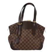 Pre-owned Leather shoulder-bags Louis Vuitton Vintage , Brown , Dames