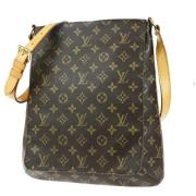 Pre-owned Canvas shoulder-bags Louis Vuitton Vintage , Brown , Dames