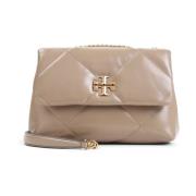 Elegante Diamanten Schoudertas in Taupe Tory Burch , Beige , Dames