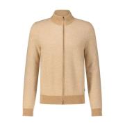 Moderne wollen vest met rits Hugo Boss , Beige , Heren