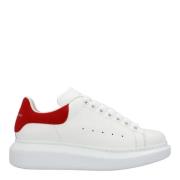 Leather sneakers Alexander McQueen , White , Dames