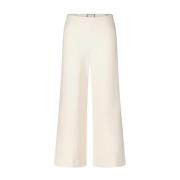 Wijde broek met elastische taille Dagney Seductive , Beige , Dames