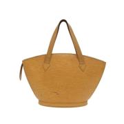 Pre-owned Leather louis-vuitton-bags Louis Vuitton Vintage , Yellow , ...