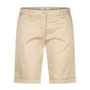 New York Katoenen Shorts Rechte pasvorm Mason's , Beige , Heren