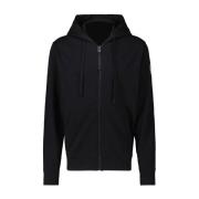 Katoenen Zip Hoodie Canada Goose , Black , Heren