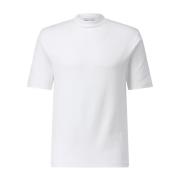 Klassiek katoenen T-shirt Kiefermann , White , Heren