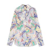 Multicolor Stijlvolle Damesblouse Etro , Multicolor , Dames