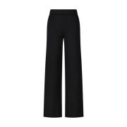 Wijde broek met relaxte pasvorm Rag & Bone , Black , Dames