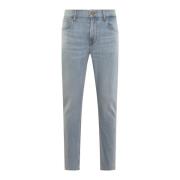 Slimmy Studio Blue Jeans 7 For All Mankind , Blue , Heren