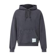 Washed Design Hoodie Axel Arigato , Gray , Heren