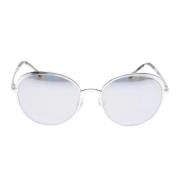 Pre-owned Metal sunglasses Chanel Vintage , Gray , Heren