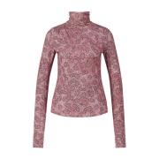 Gestreept shirt met lange mouwen Lou Isabel Marant , Pink , Dames